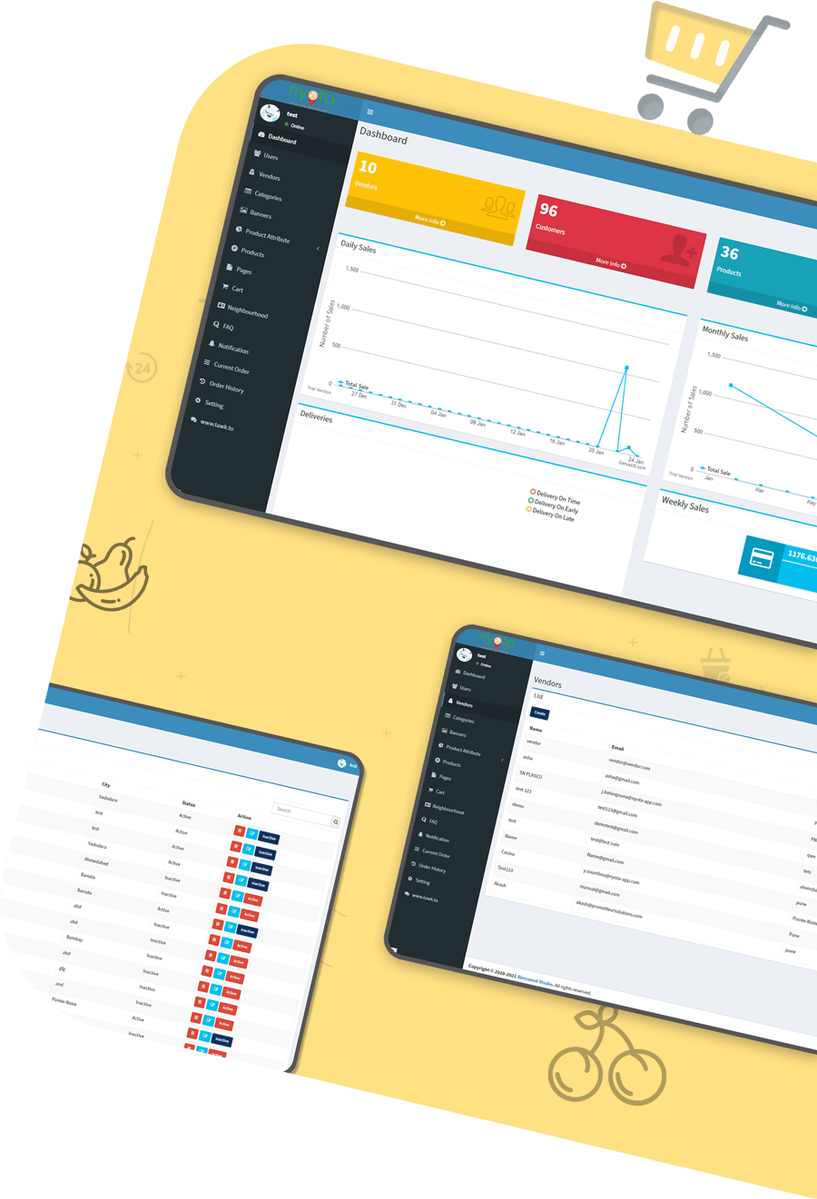 image Grocery store mobile app development